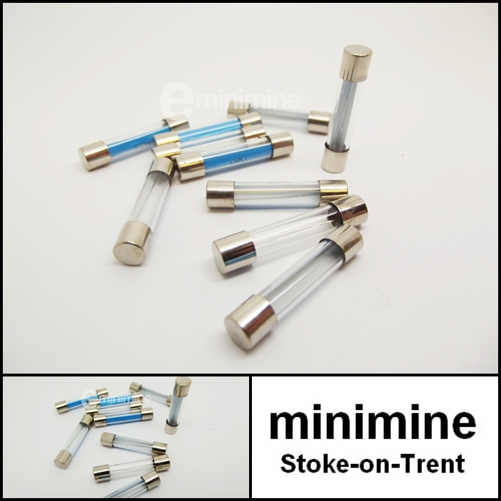 Classic Car 35AMP Glass Fuse Set of 10 Mini MG Jaguar FREE 1ST CLASS POSTAGE!