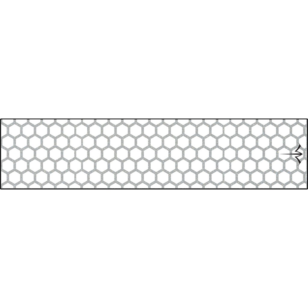 White Water Archery Reflective Arrow Wraps Honeycomb White 15 pk.