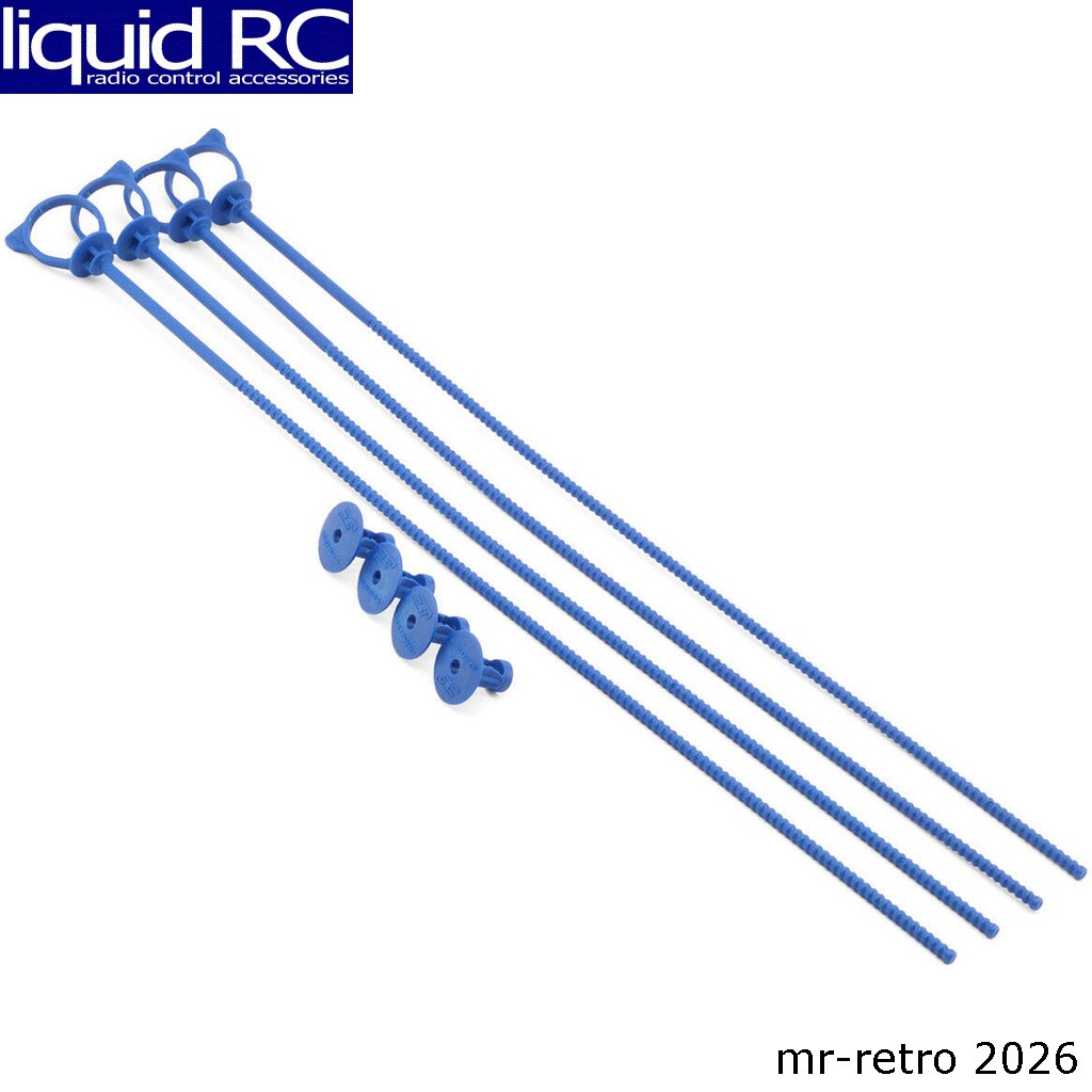 JConcepts 5273-1 Monster Truck Tire Sticks (Blue) (4)