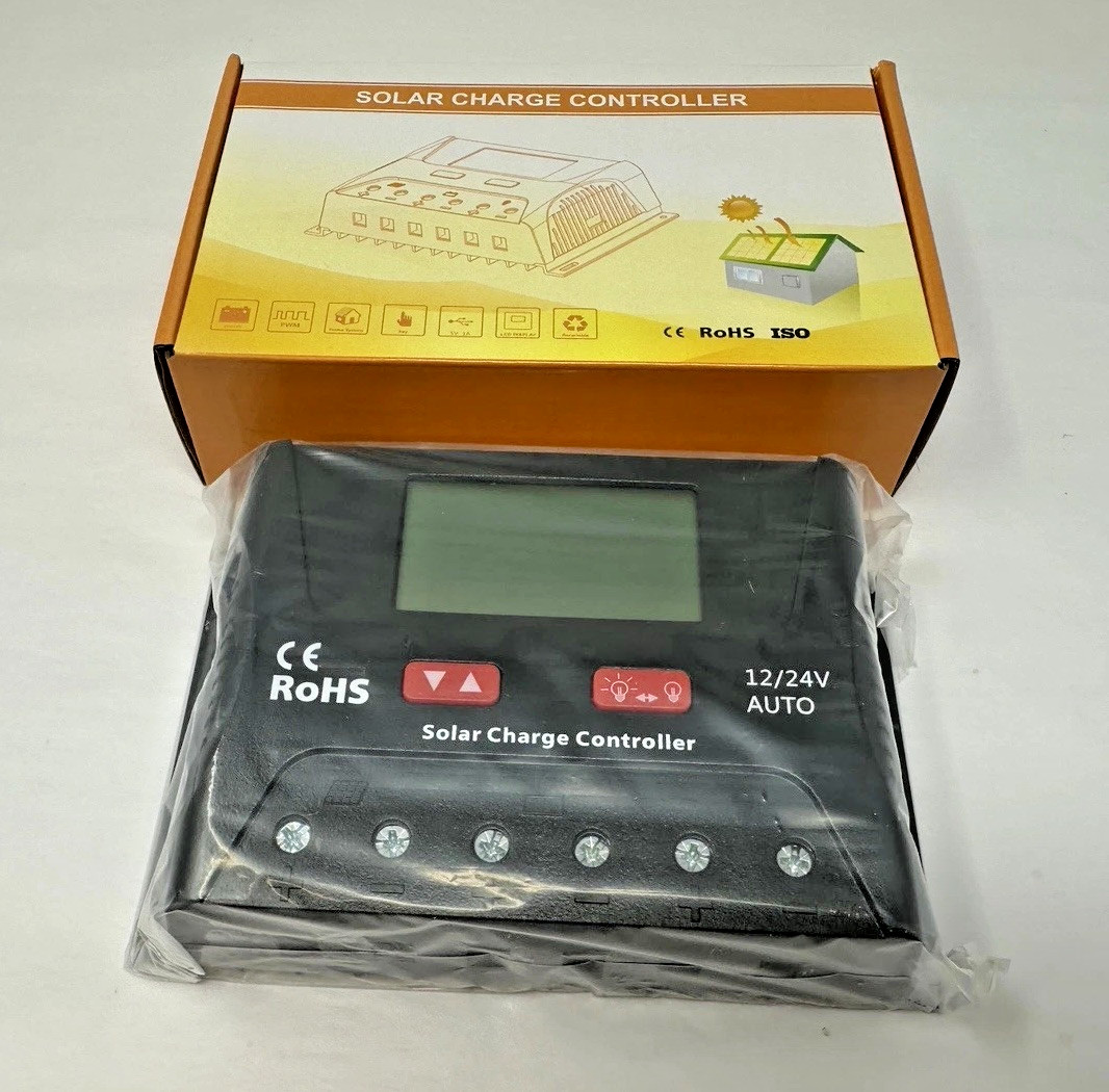 NEW PWM Smart Solar Charge Controller 12V/24V Auto, 40 Amp HP2440-B RoHS