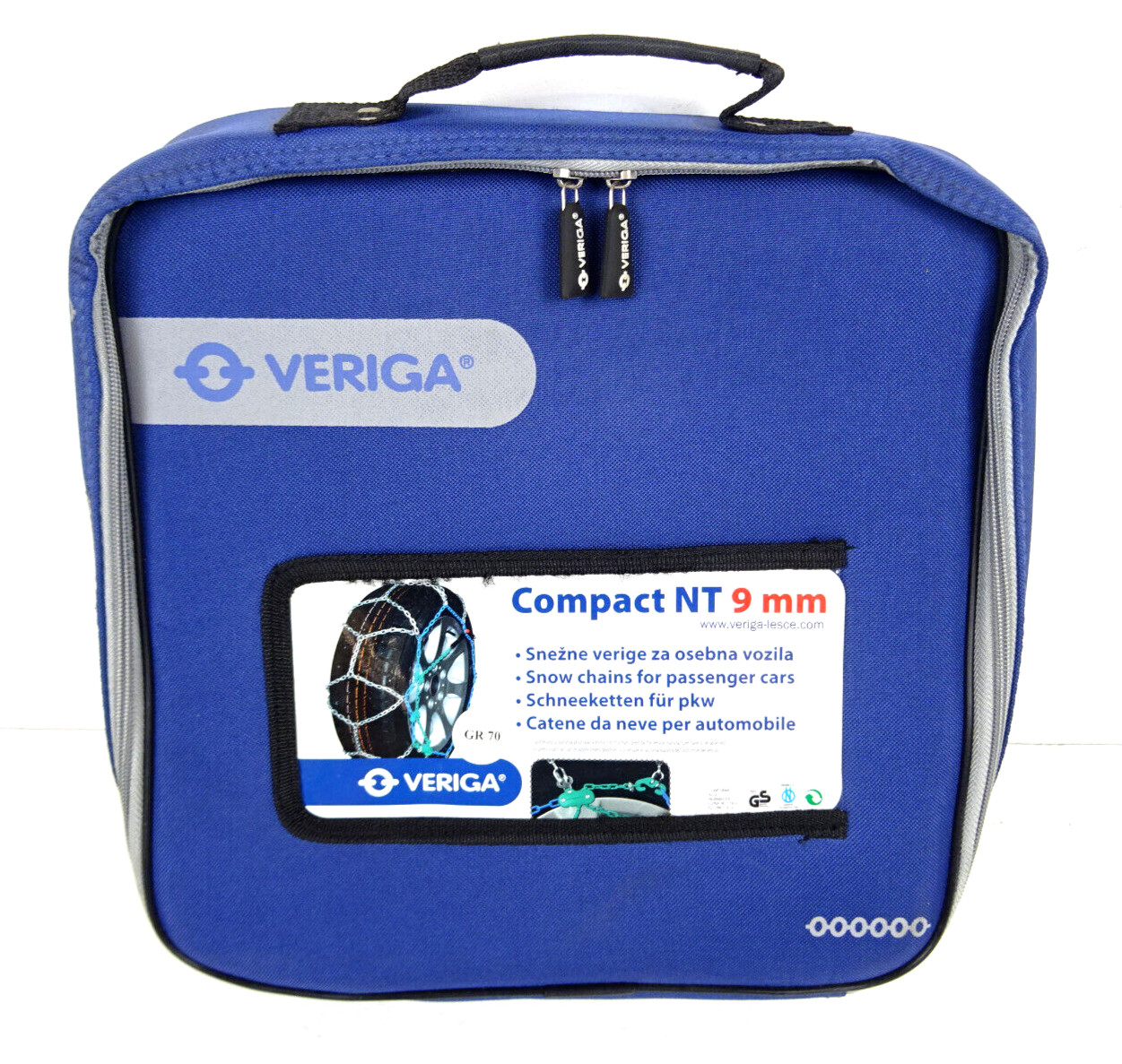 Veriga Compact NT 9mm Snow Tyre Traction Chains Passenger Car 1 Pair GR-070 G11