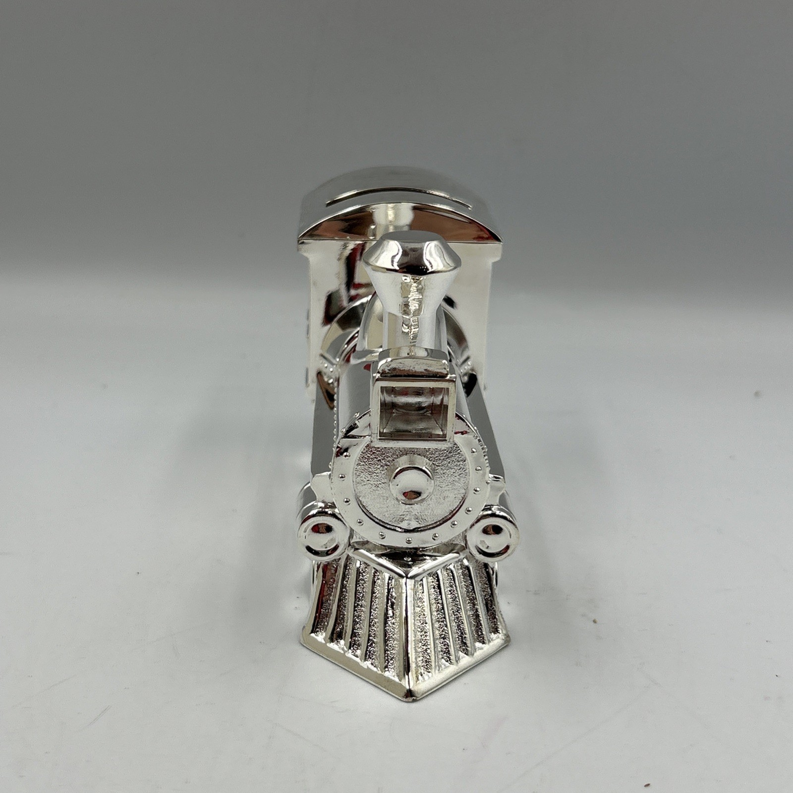 Things Remembered Silverplated Train Bank With Box