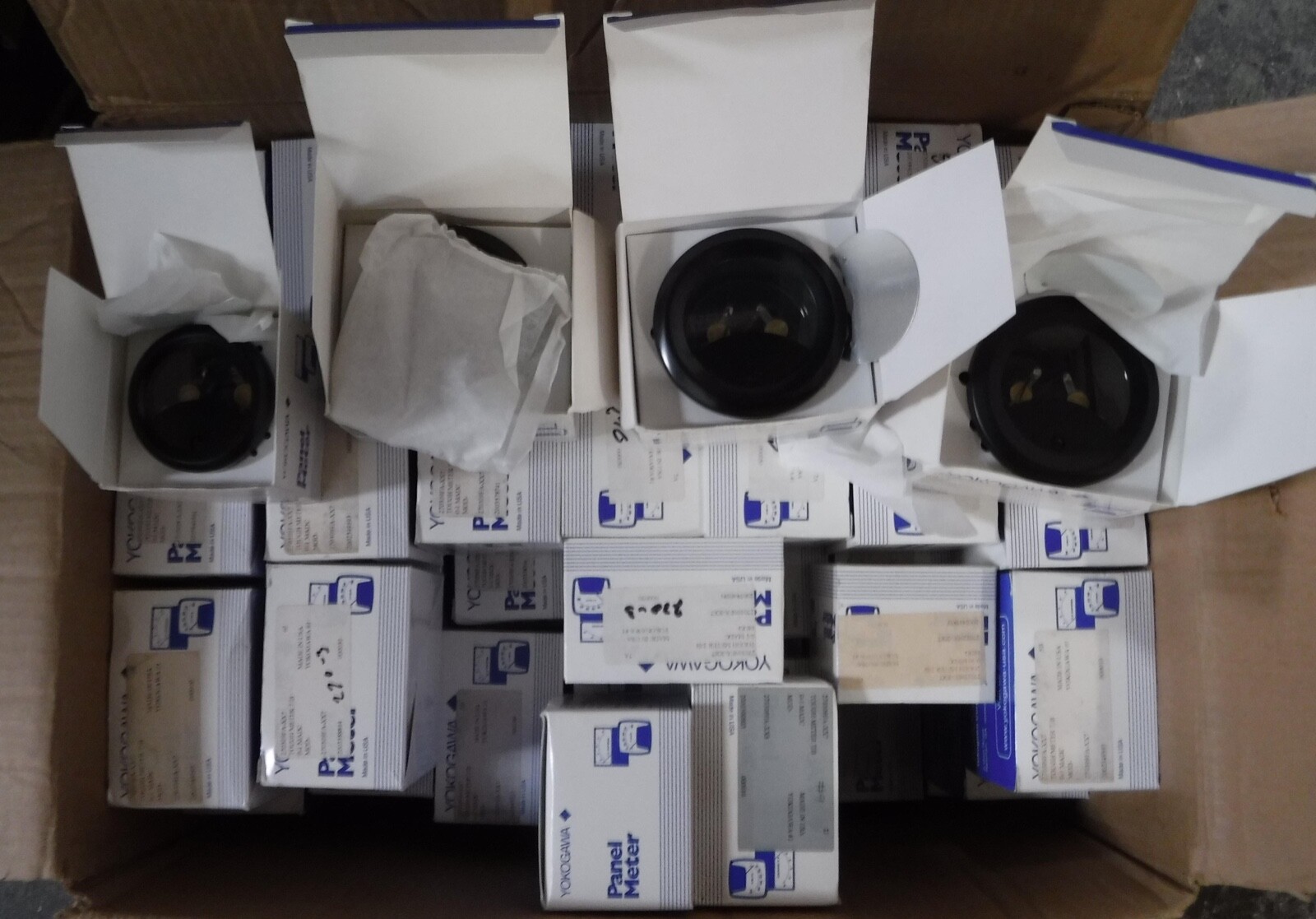 YOKOGAWA   METER KITS  GENEROUS LOT ASSORTED (35+ )     UNINSTALLED COND.