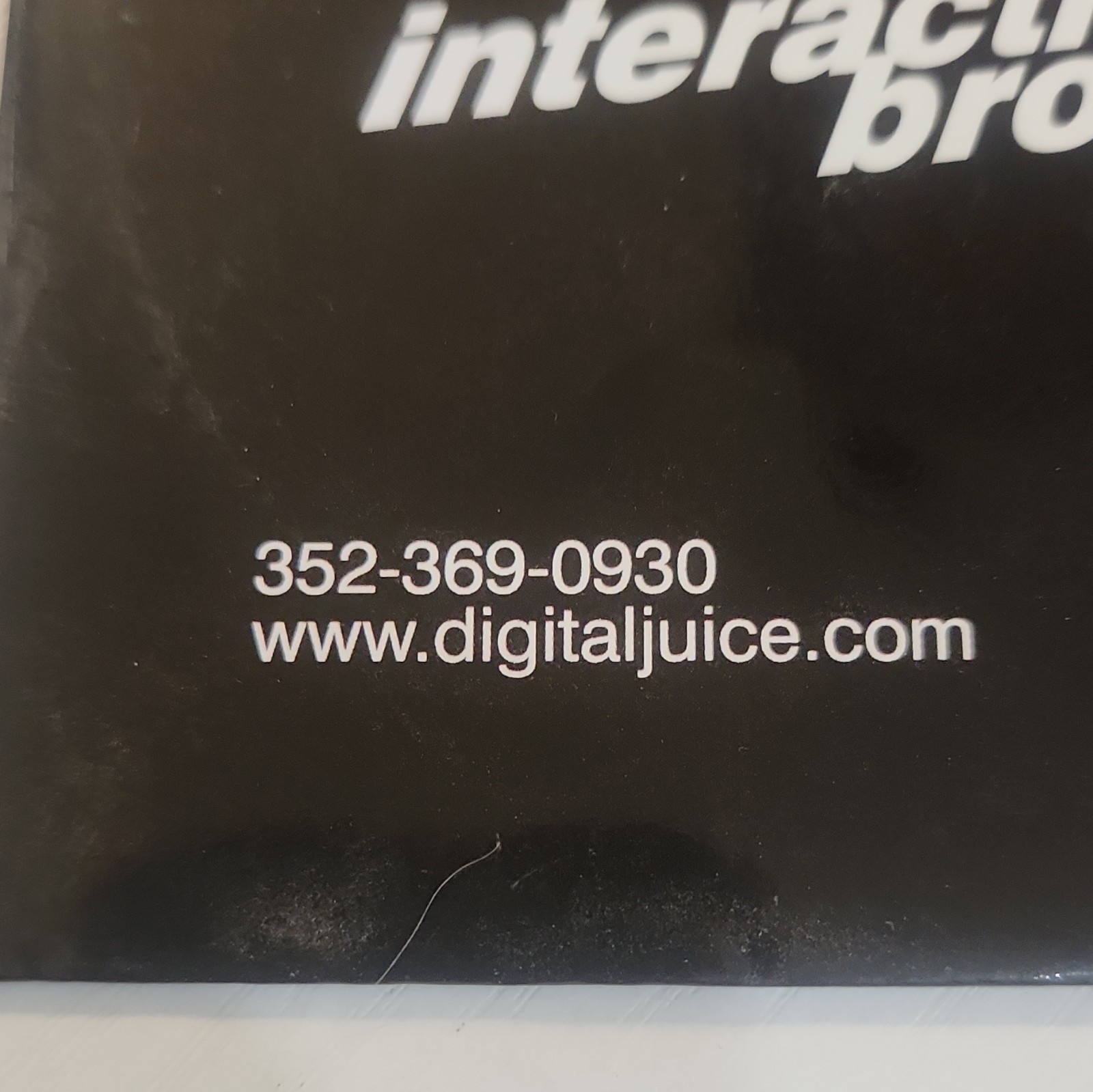 Digital Juice Juice Drops Interactive Browser Software Version 1.01