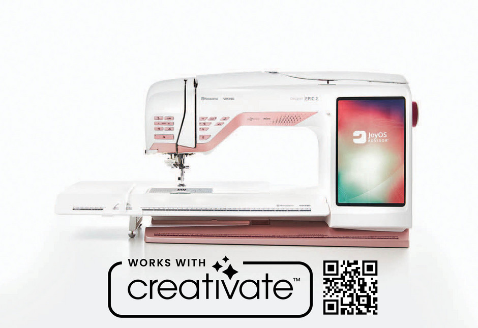 Husqvarna Viking Designer Epic 2 Sewing and Embroidery Machine