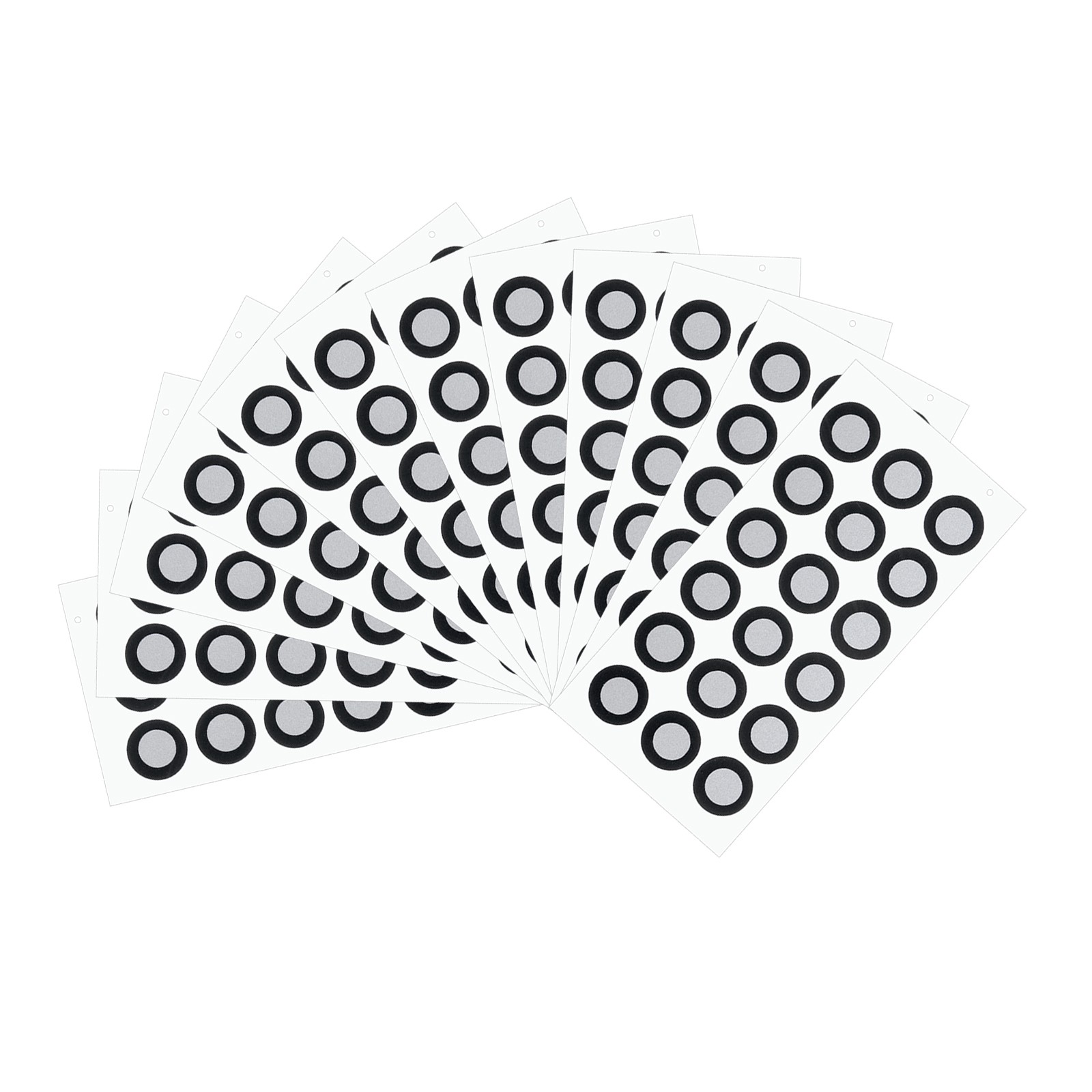 200 Pcs 3D Scanner Markers 12mm High Reflective 3D Scanning Dots(12x19mm)