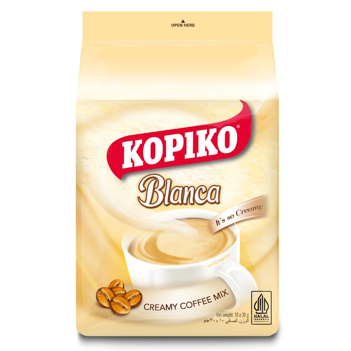 3-In-1 Creamy Coffee Mix 10 Sachets x 30g