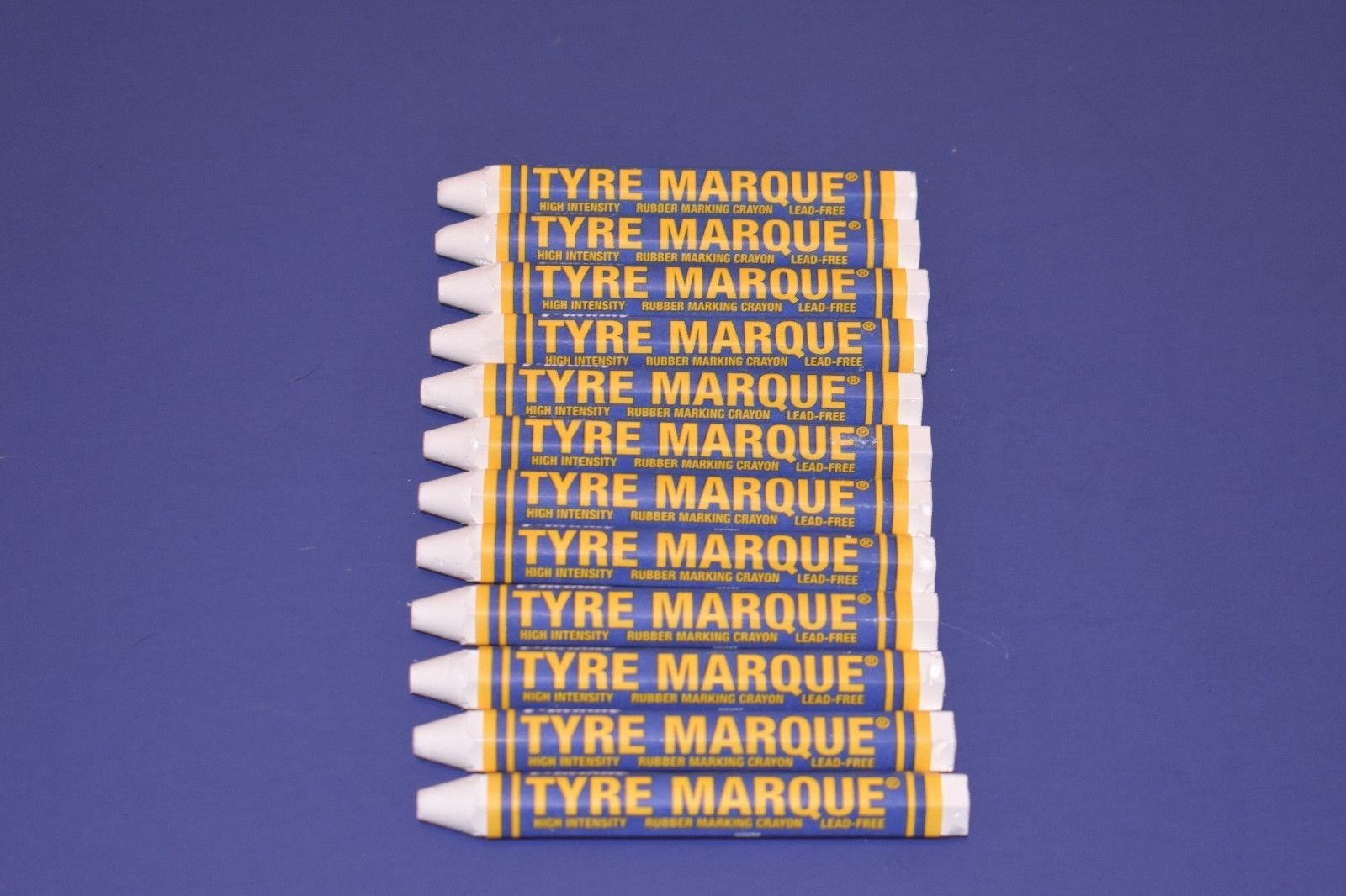 12 Markal Tyre Marque Crayon White Tire Rubber Glass Metal Auto Repair Marker