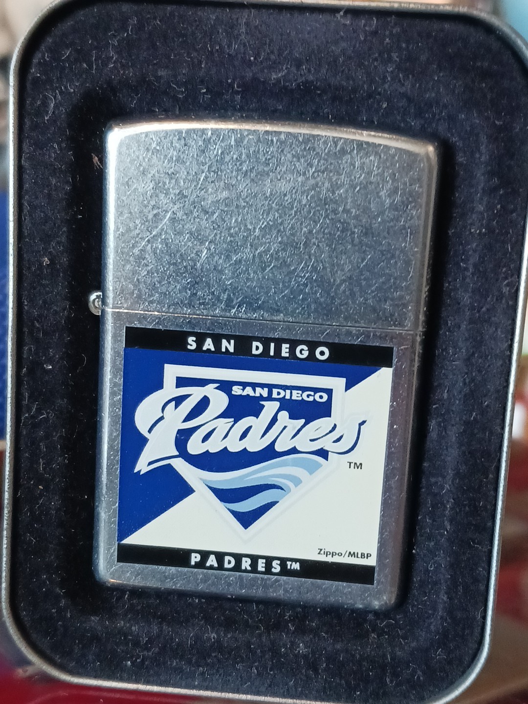 Zippo MLB San Diego Padres Lighter Unfired