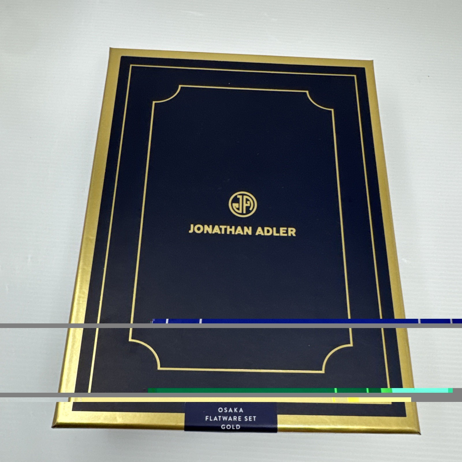 BRAND NEW 20 PIECE 4 Place Setting Jonathan Adler OSAKA Gold Flatware