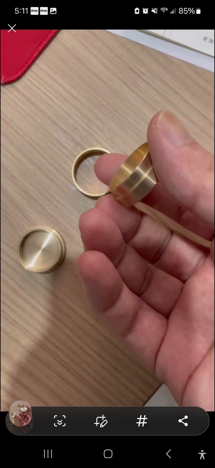 Magic Tricks Dynamic Coins Vanishing Quarter Version Close Up Trick