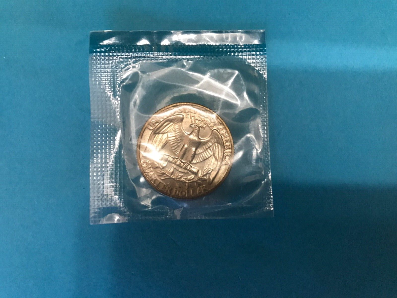 1971 P Washington Quarter Philly Unc Mint Cello FREE SHIP **SEE PICS