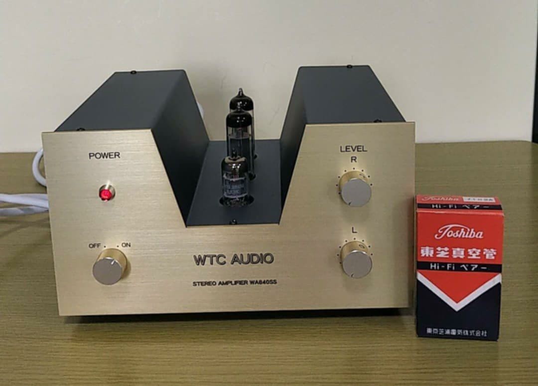 WTC AUDIO WA840SS Vacuum Tube Amplifier 6BQ8/EL84 rare Very Good from JP