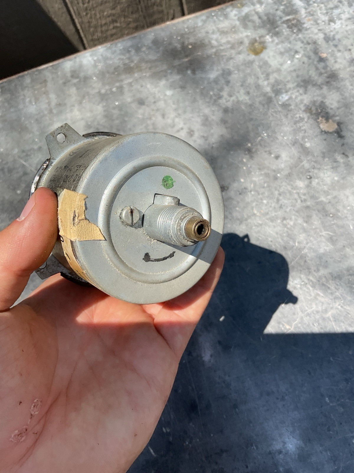 Cessna Stewart Warner Tachometer Untested