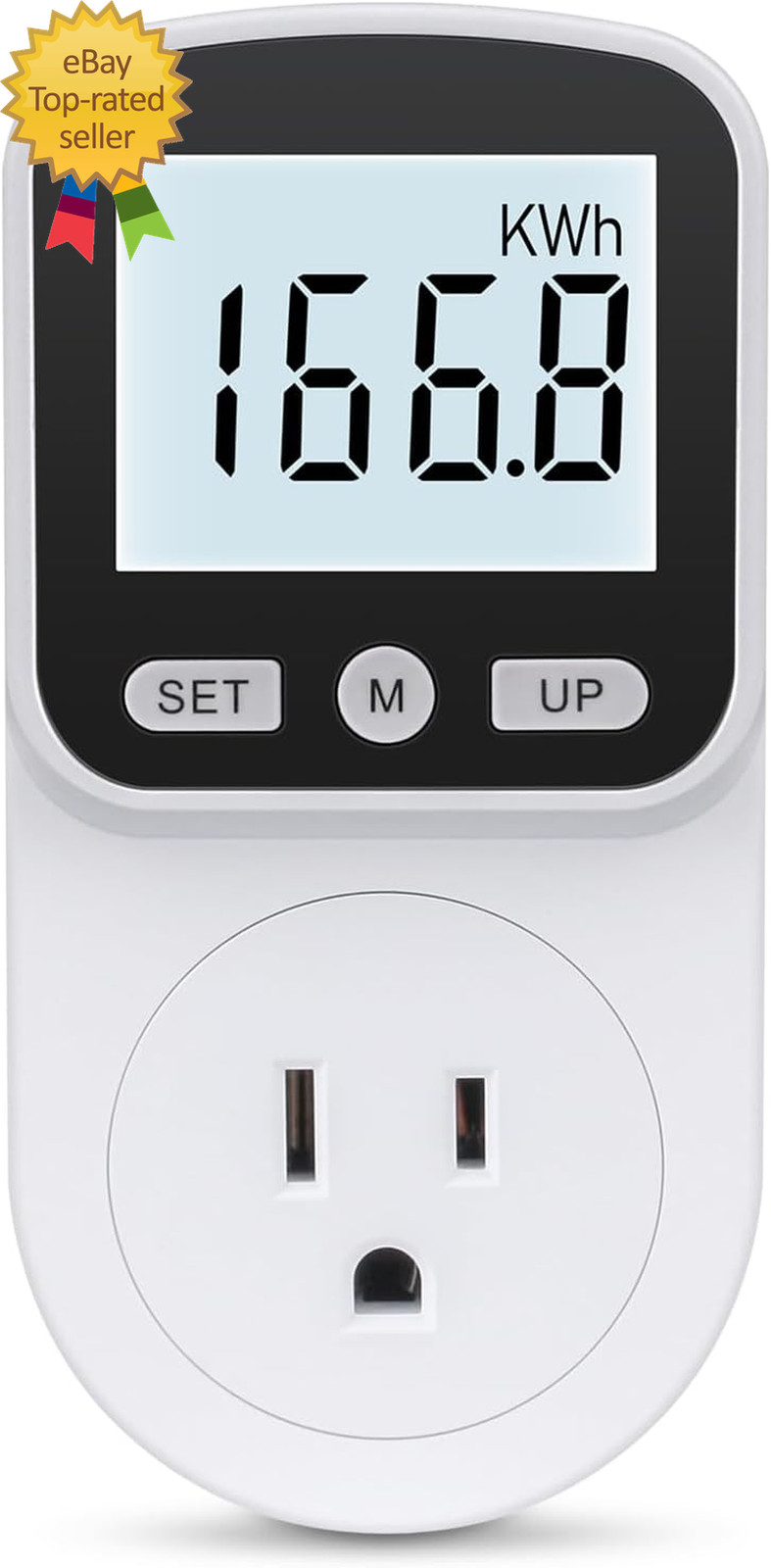 Upgraded Watt Meter Power Meter Plug Home Energy Monitor Electricity