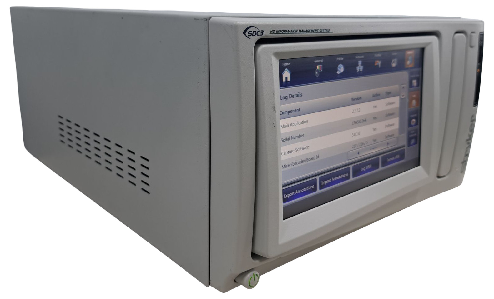 STRYKER SDC3 HD IMAGE MANAGEMENT SYSTEM