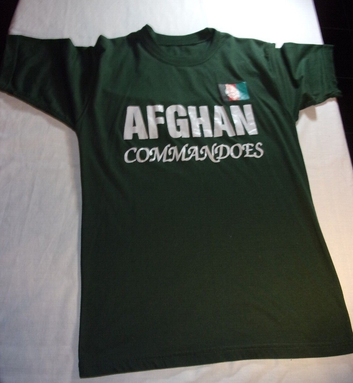 DISCONTINUED ANA AFGHAN COMMANDO SPECIAL OPERATIONS GRADUATE SHIRT SMALL