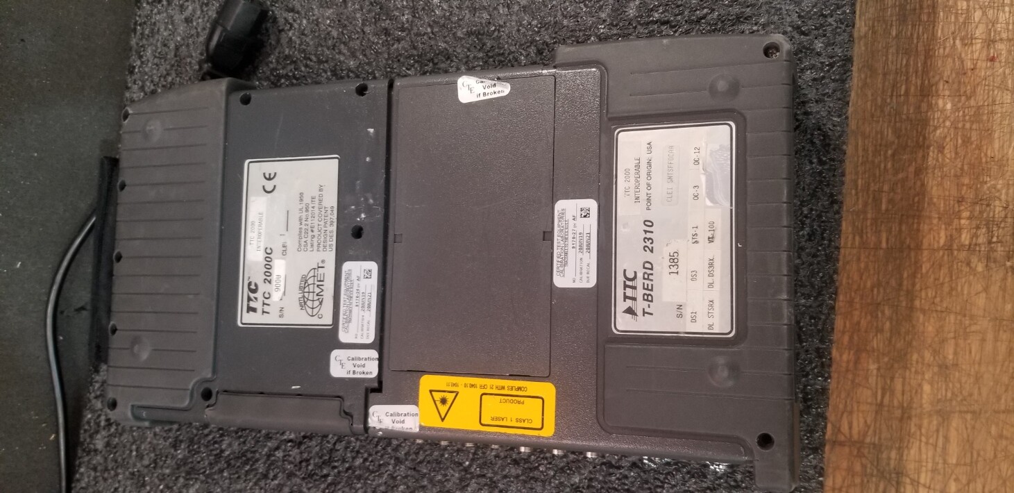 TTC/Acterna Test Pad 2000C with FST-2310 Module Unit A1