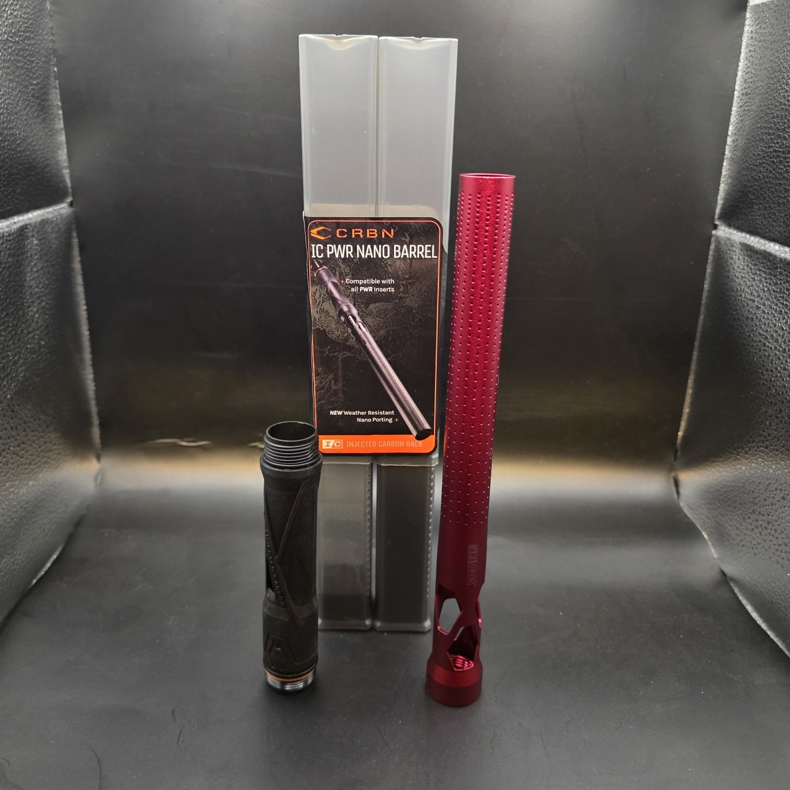 CRBN IC PWR NANO Barrel - A/C - Autococker Threaded - Red