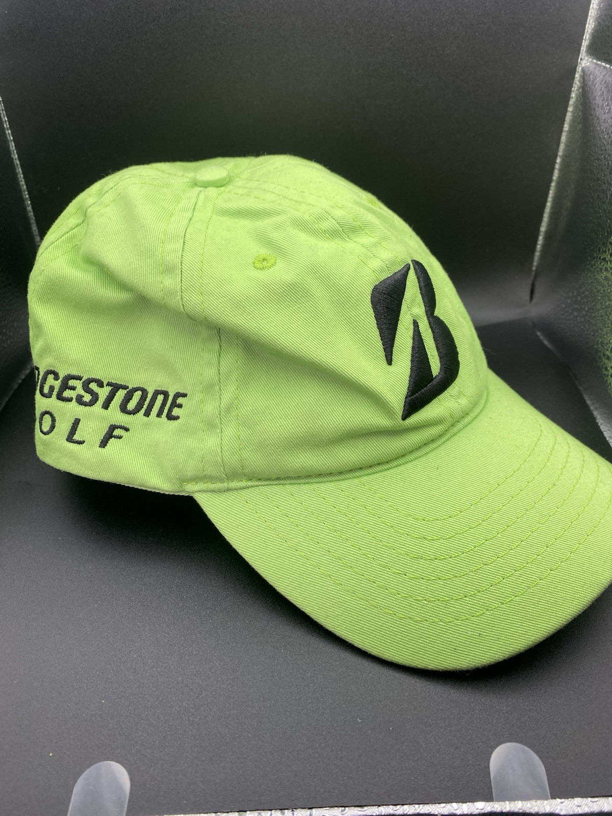 Bridgestone Green Adjustable Golf Hat