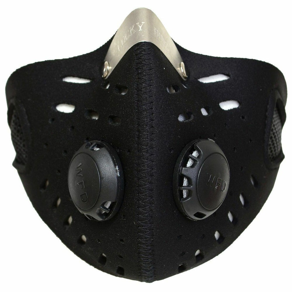 Breathable Face Mask Anti Gas Smoke Half Face Mask Reusable For Outdoor Sports