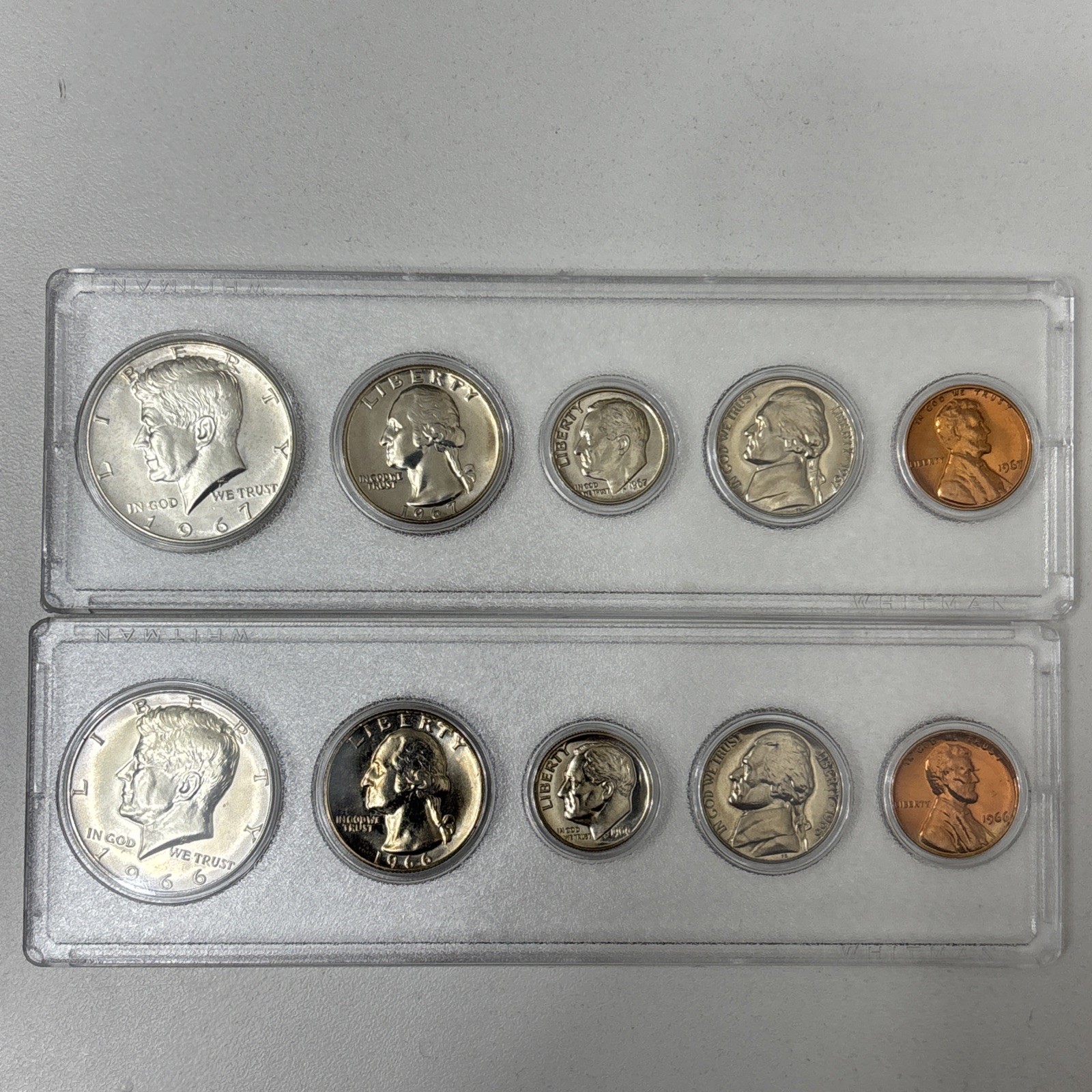 1966 + 1967 US Special Mint Sets - SMS Read Description