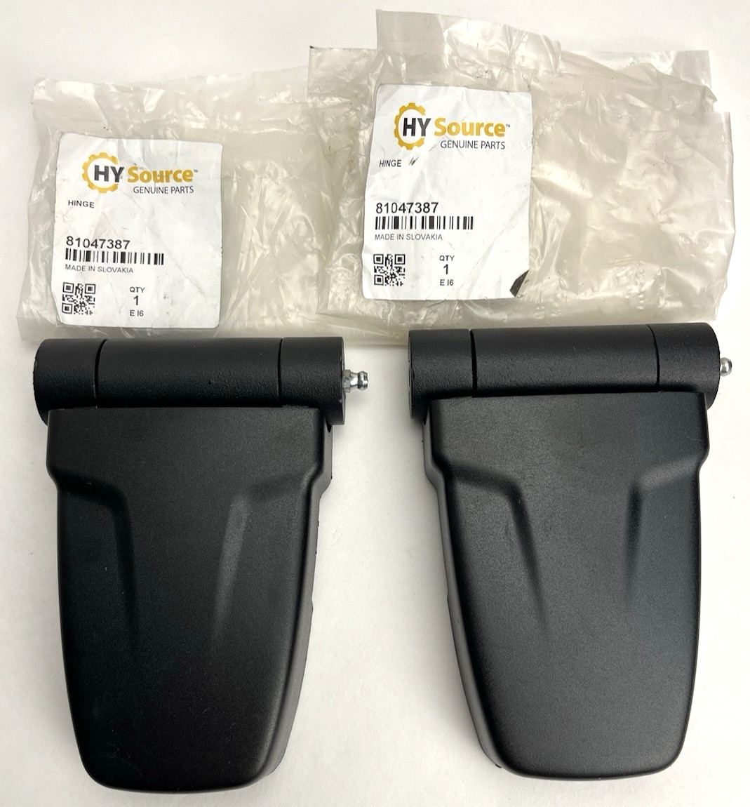 New 2 Pack HY Source Hyster 81047387 Forklift Hinge Genuine OEM
