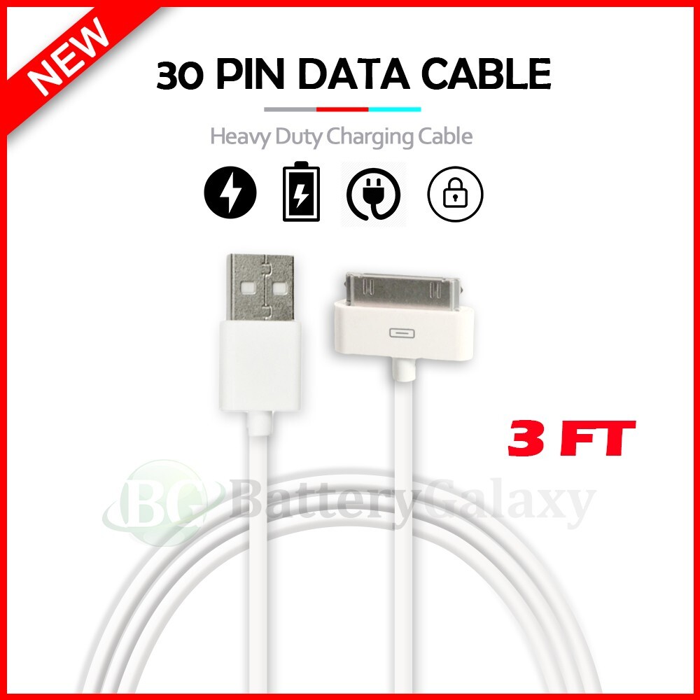 New USB Sync Data Cable Charger Cord For Old Classic iPod 1 2 3 4 Generation