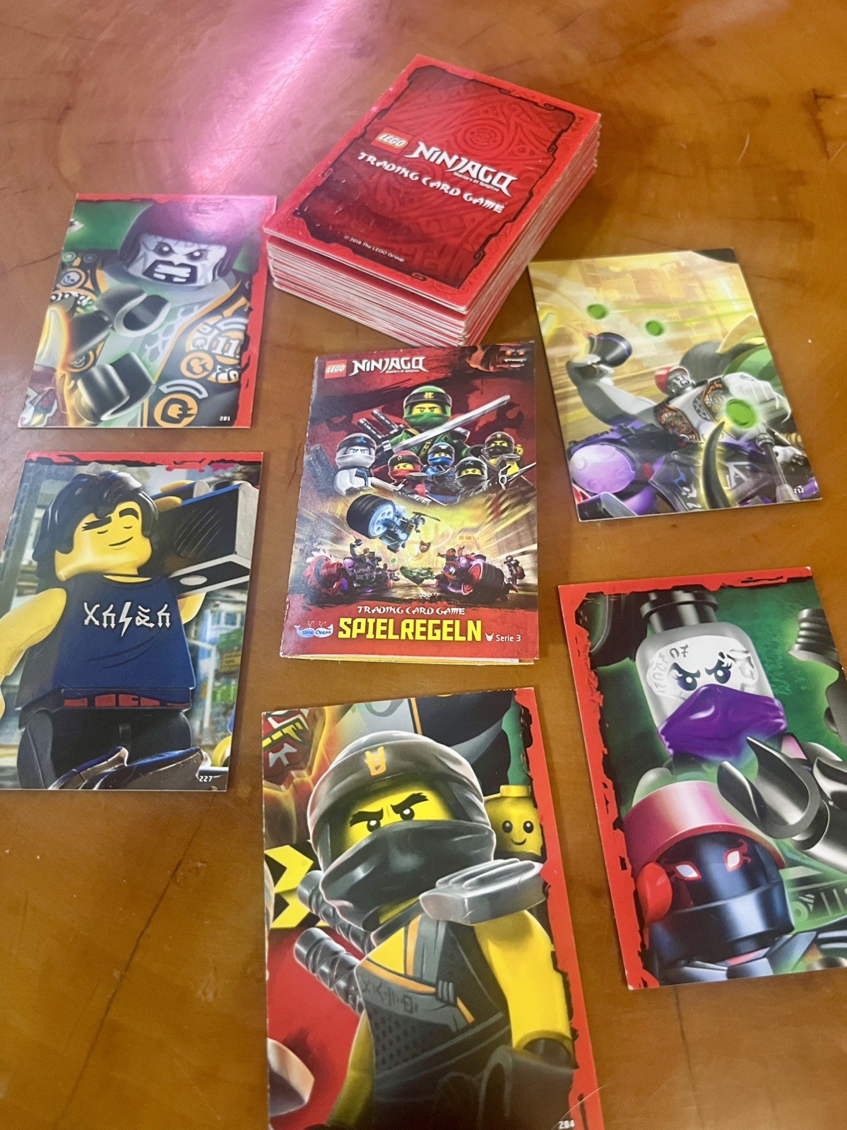 LEGO Ninjago Masters of Spinjitzu Series 3 Trading Card Lot 36 Cards