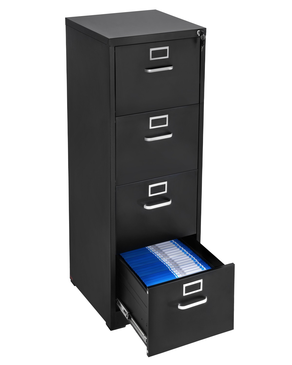 Uimoso 4 Drawer File Cabinet Metal Vertical Cabinet with Lock for Home Office