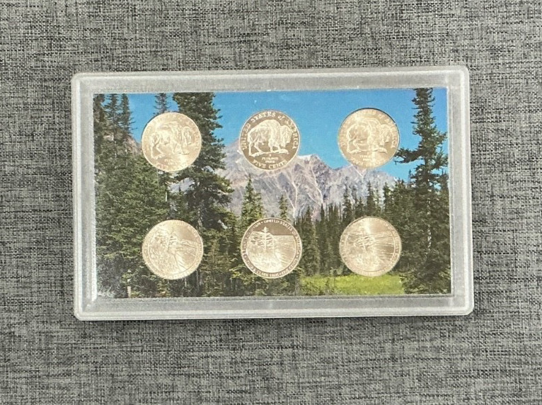 2005 U.S. Mint Westward Journey Nickel Series Coin Set in box with COA