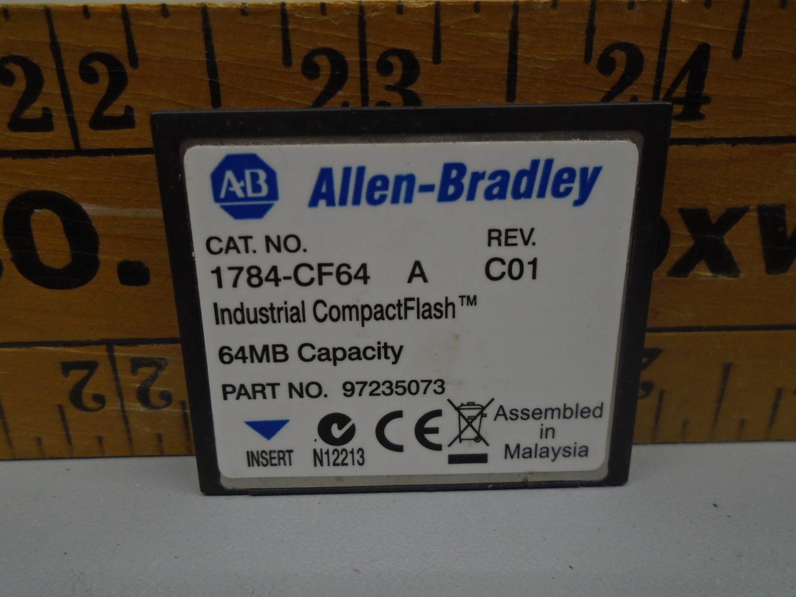 Allen Bradley   1784-CF64 /A   Memory Flash Card 1784CF64  Bin22