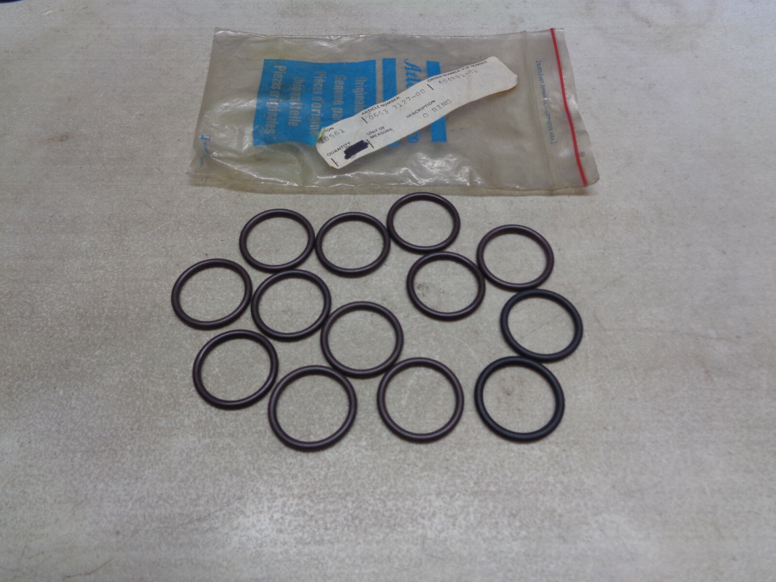 Atlas Copco O-Ring 0663312700