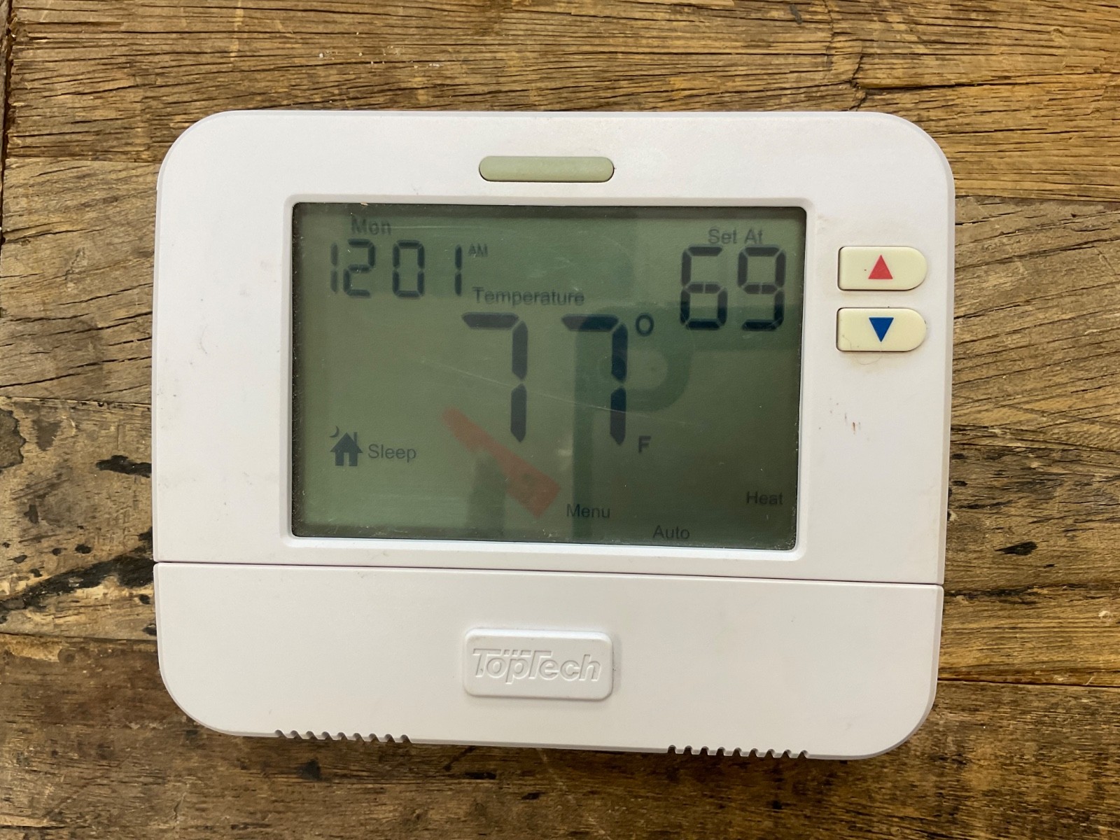 TopTech Universal Programmable Thermostat S-855C