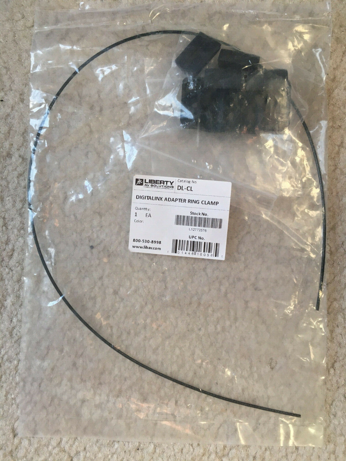 New Liberty AV Solutions DL-CL Digitalinx Adapter Ring Clamp