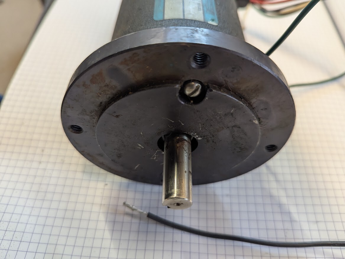 RELAINCE ELECTRIC E644 SERVO MOTOR 644-36-012 WITH WORKING TACH