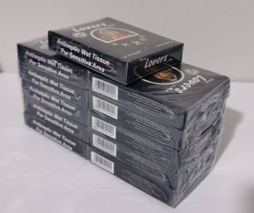 10 BOX + 1 Box FREE Super Magic Man Antiseptic Tissue Longer Delay Ejaculation