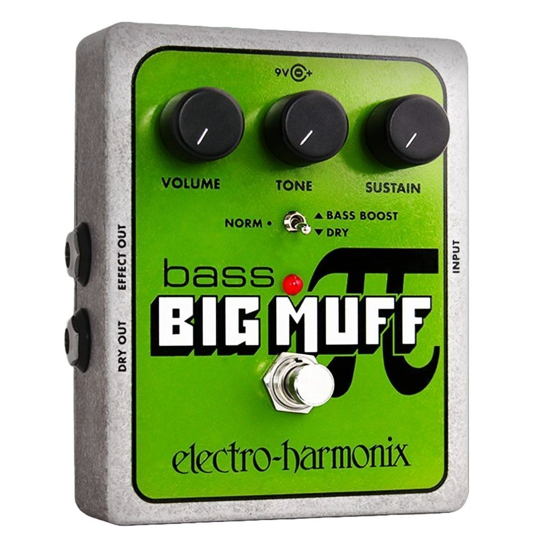 Electro Harmonix BASS-BM Bass Big Mu Pi Distortion and Sustainer Pedal