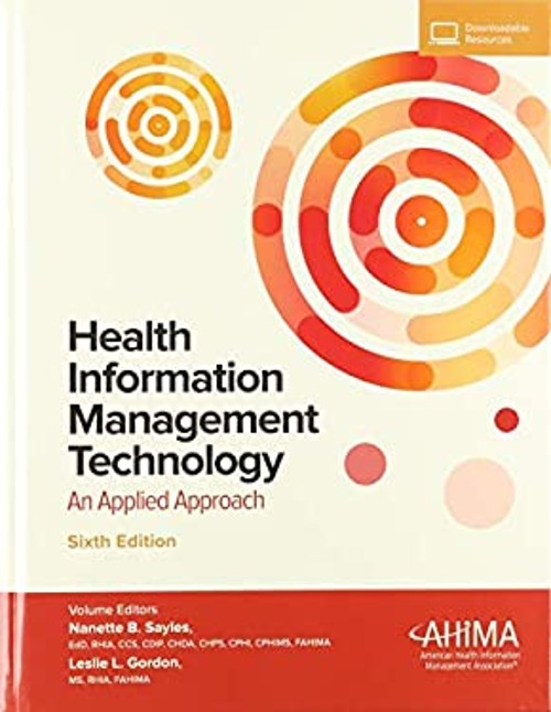 Health Information Management Technology, 6e Hardcover Nanette Sa