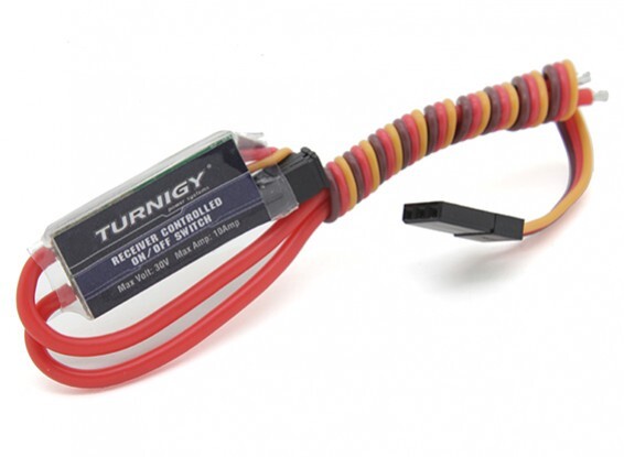 RC Turnigy Receiver Controlled Switch 30V 10A Smoke Lights Servo Switch New