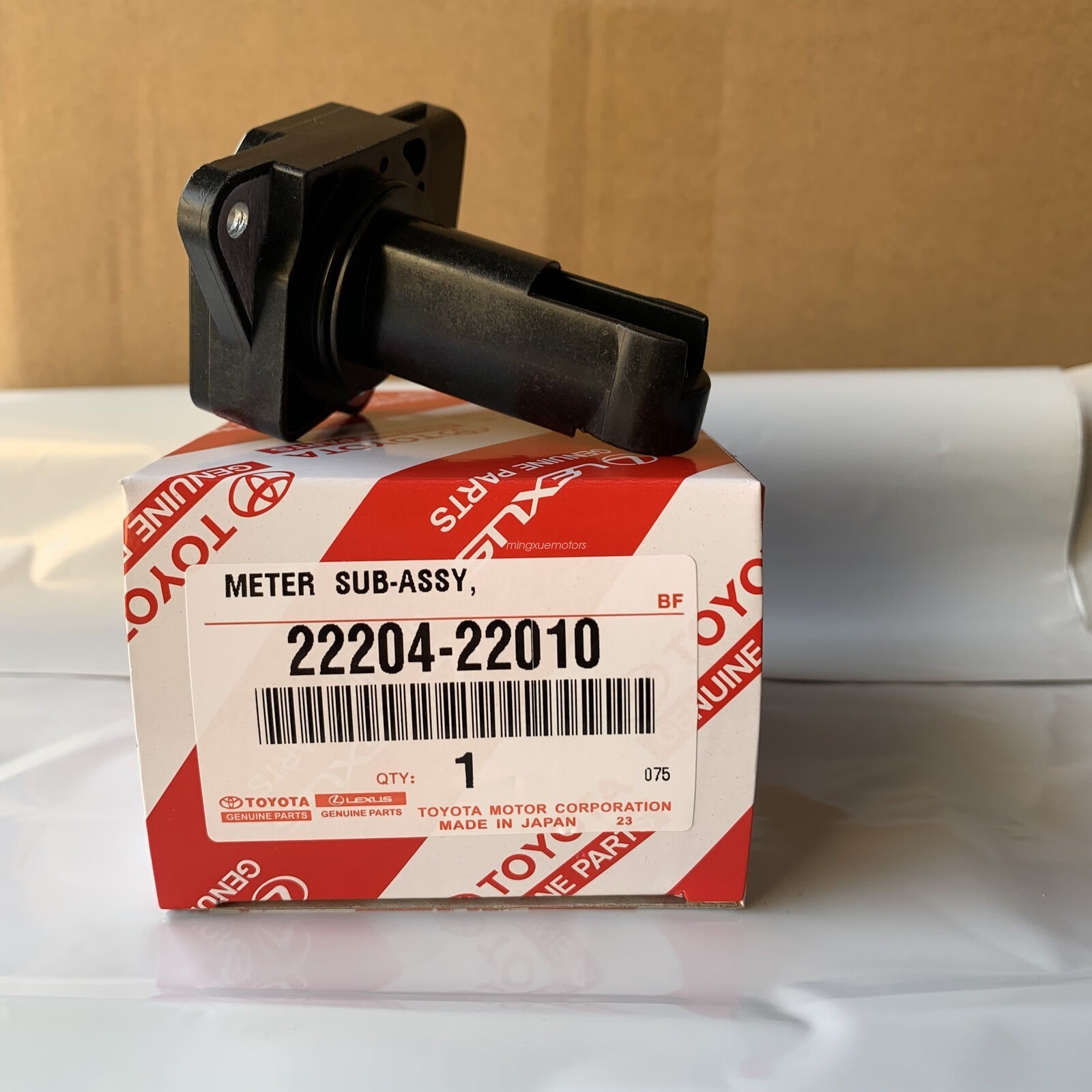 New OEM DENSO 22204-22010 Mass Air Flow Meter MAF Sensor for Lexus Scion USA