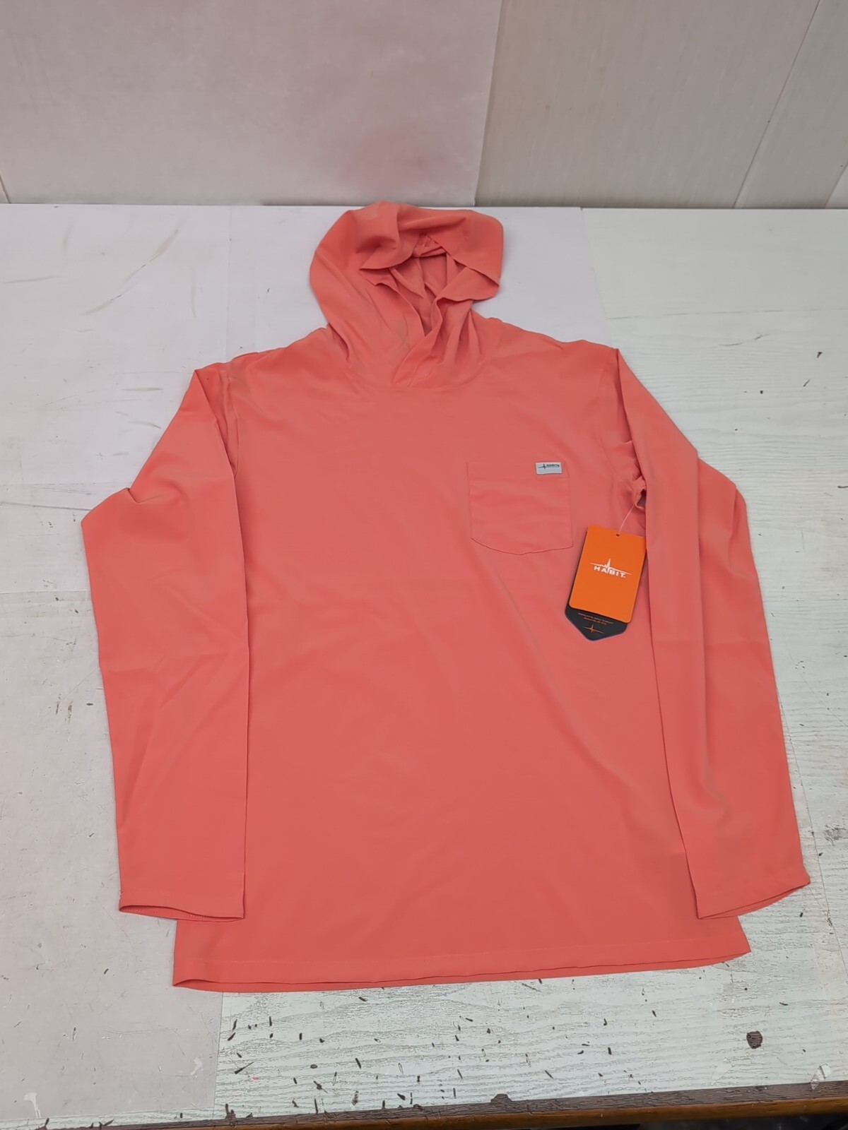 Habit Hooded Silver Shoals Coral Mens Large  AM13