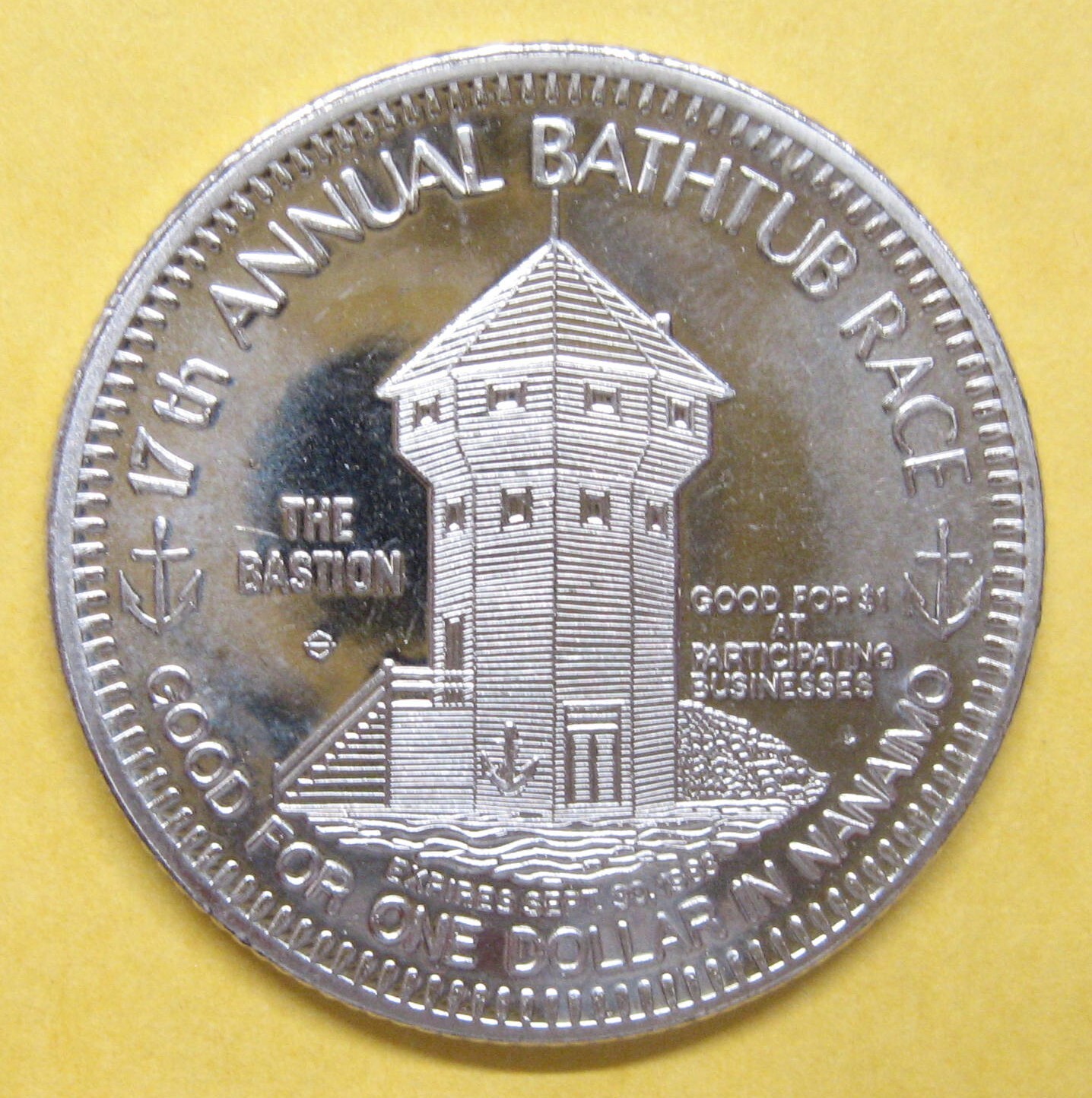 1983 Nanaimo B.C. Trade Dollar Take a Look