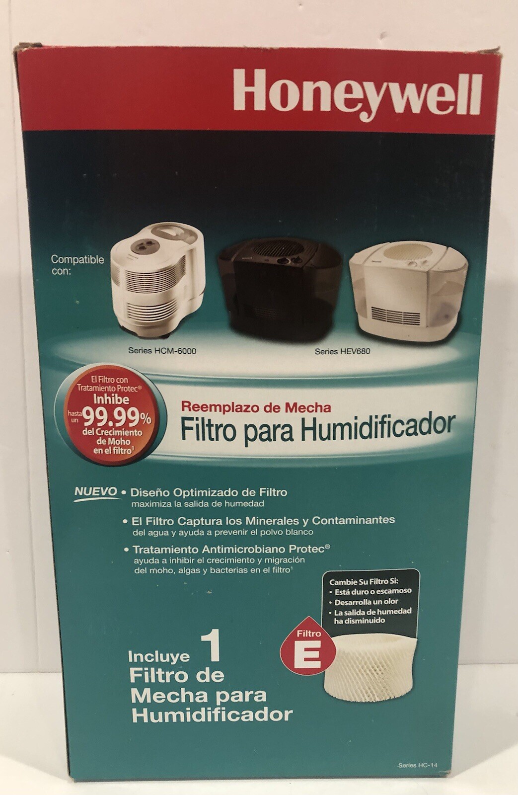 Honeywell HC-14 Replacement (Filter E) Wicking Humidifier Filter New
