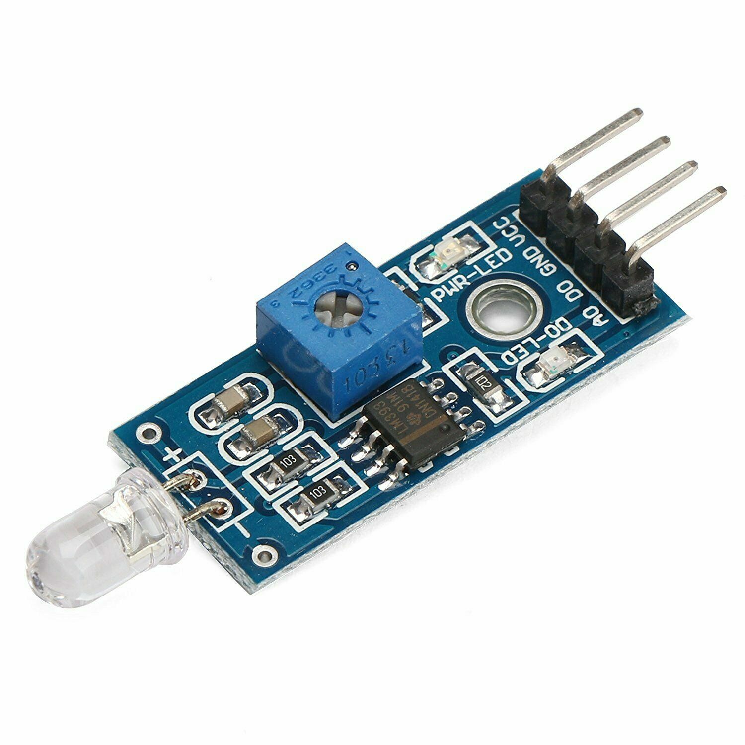 1pcs LM393 infrared obstacle avoidance module