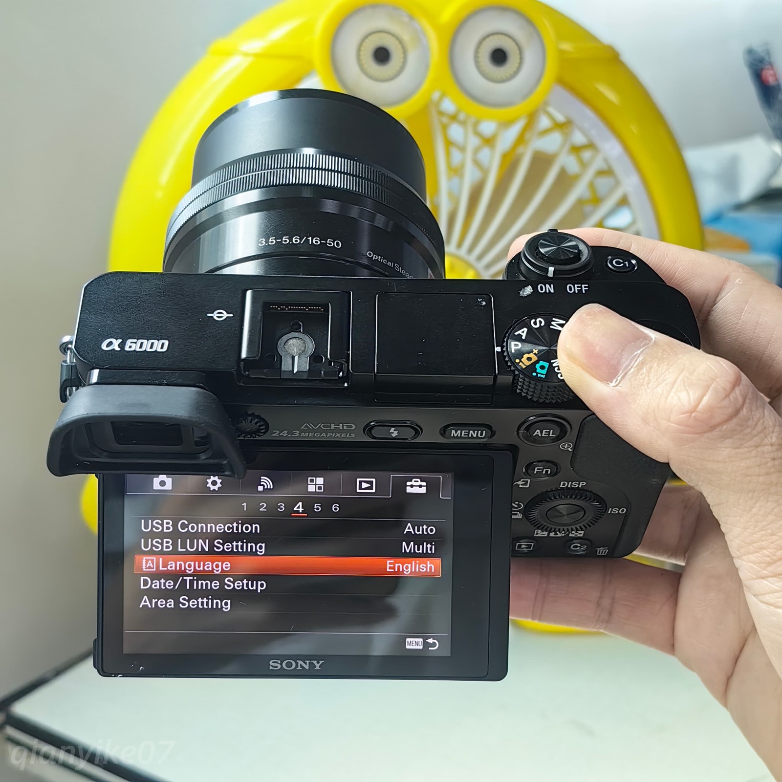 Black Sony Alpha A6000 Mirrorless Digital Camera w/16-50mm Lens with Accessories