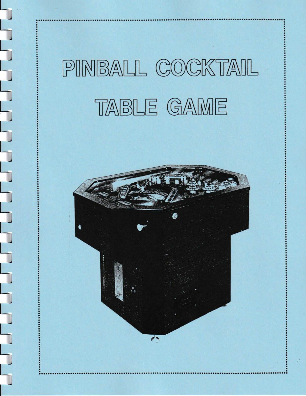 ALLIED LEISURE COCKTAIL TABLE PINBALL GAME SERVICE MANUAL LOT OF 3 - NEW!