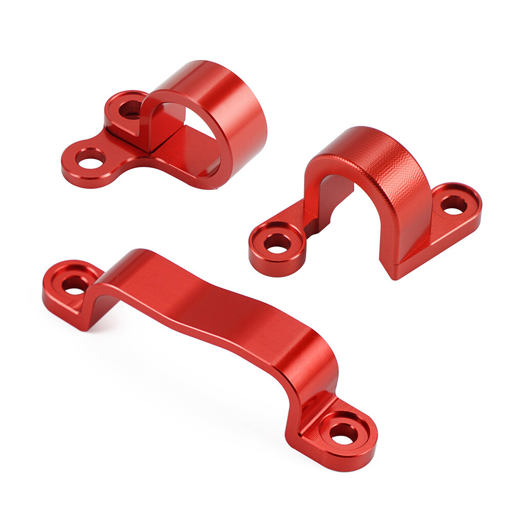 NICECNC Brake Hose Line Clamps for Honda CRF 450R 250R 10-12 CRF450X 12-17