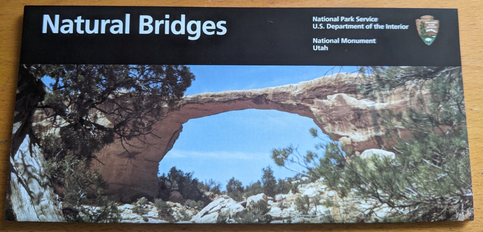 Map Natural Bridges National Park, Utah 2022  EXCELLENT CONDITION