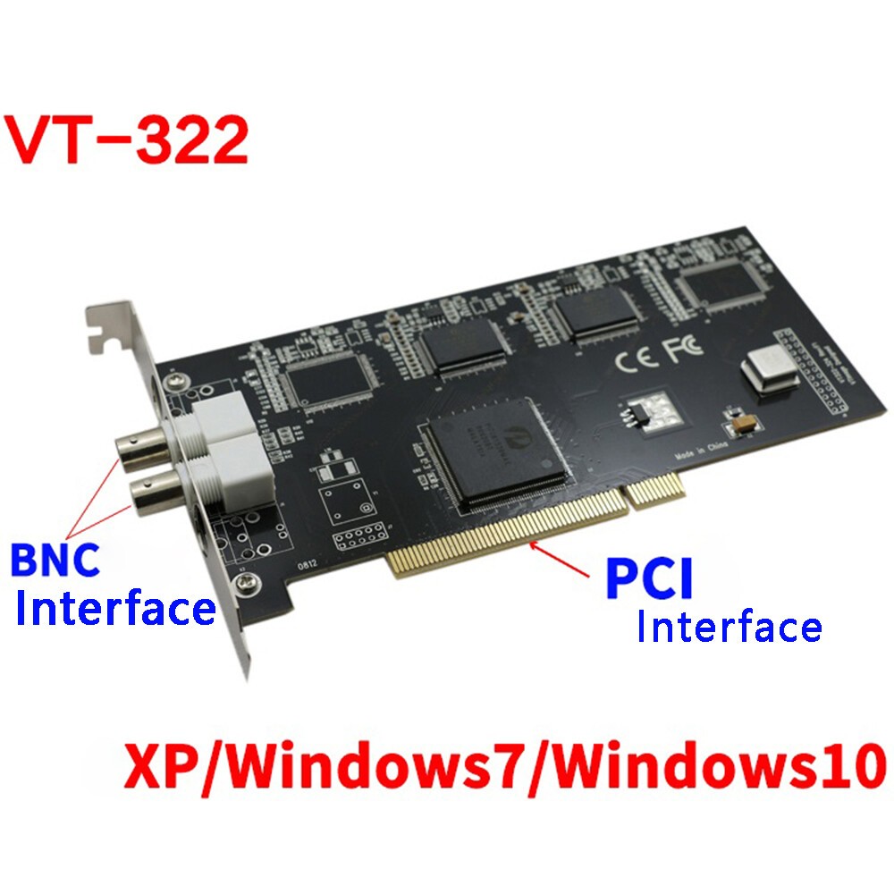 Video Image Acquisition Card VT-322 PCI-E Interface